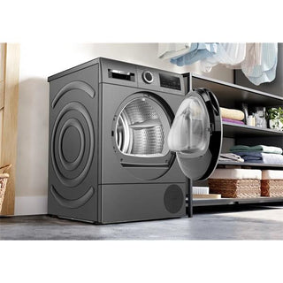 BOSCH SERIES 6 9KG HEAT PUMP DRYER CAST IRON GREY | WQG245R1GB | SALE DEAL!