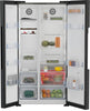 BEKO AMERICAN STYLE FROST FREE FRIDGE FREEZER BLACK STEEL|ASL1442VPZ| SALE DEAL!
