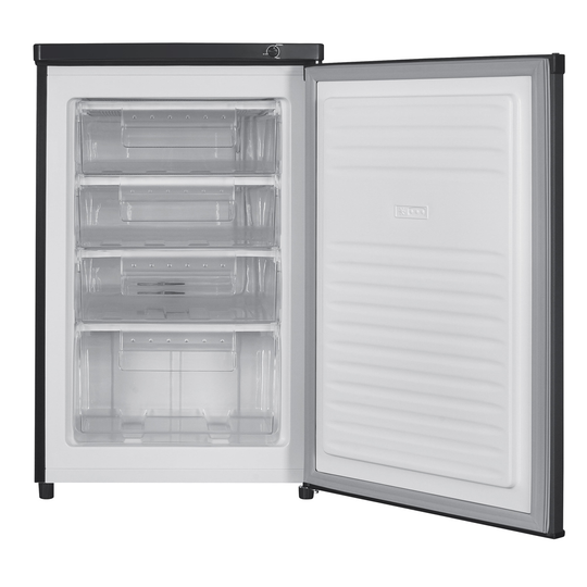 BELLING 55CM UNDER COUNTER FREEZER BLACK| BFZ95BKIX
