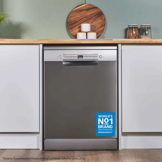 BOSCH SERIES 2 FREESTANDING DISHWASHER BRUSHED STEEL| SMS2HVI67G| SALE DEAL!