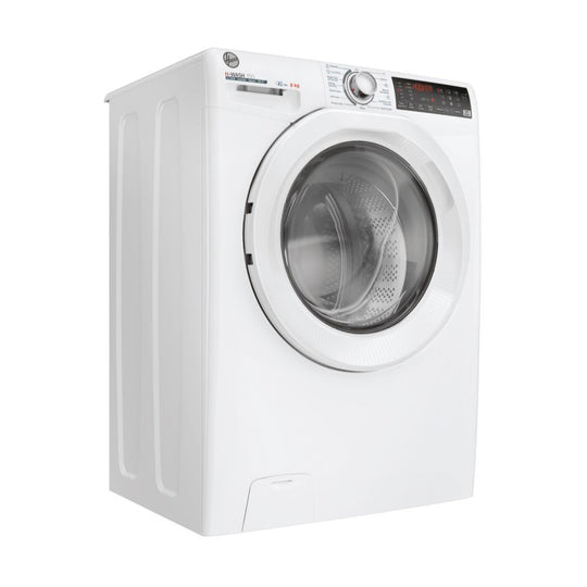 HOOVER 8KG FREESTANDING WASHING MACHINE WHITE | H3WPS486TAM6-80| SALE DEAL!