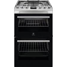 ELECTROLUX 55CM FREESTANDING NATURAL GAS COOKER S/S | LKG515100X