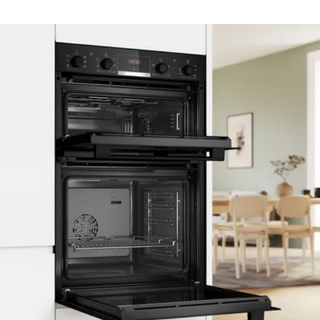 BOSCH SERIES 4 BUILT IN DOUBLE OVEN BLACK| MBA533BB3B | SALE DEAL!