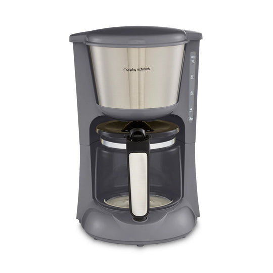 MORPHY RICHARDS EQUIP COFFEE FILTER MACHINE GREY| 162505