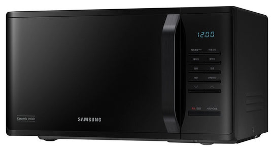 SAMSUNG 23 LTR FREESTANDING MICROWAVE BLACK | MS23K3515AK/EU