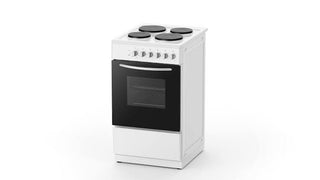 POWERPOINT 50CM FREESTANDING SOLID TOP COOKER WHITE| P05E1MDW