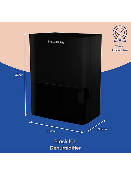 RUSSELL HOBBS 10 LTR DEHUMIDIFIER  BLACK | RHDH1001B | SALE DEAL!