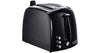 RUSSELL HOBBS TEXTURES PLUS 2 SLICE TOASTER BLACK| 22601