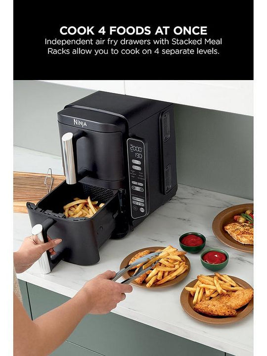 NINJA DOUBLE STACK 2 DRAWER AIRFRYER | SL300UK | SALE DEAL!
