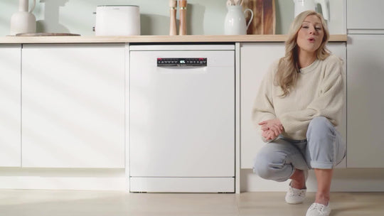 BOSCH SERIES 4 60CM FREESTANDING DISHWASHER WHITE | SMS4EMW06G | SALE DEAL!