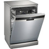 SIEMENS 60CM FREESTANDING DISHWASHER BRUSHED STEEL - SN23HI00MG