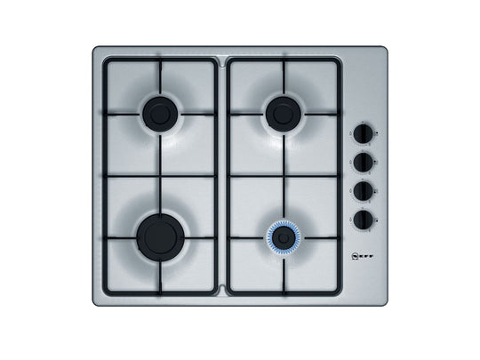 NEFF N30 60CM NAT GAS HOB STAINLESS STEEL | T26BR46NO
