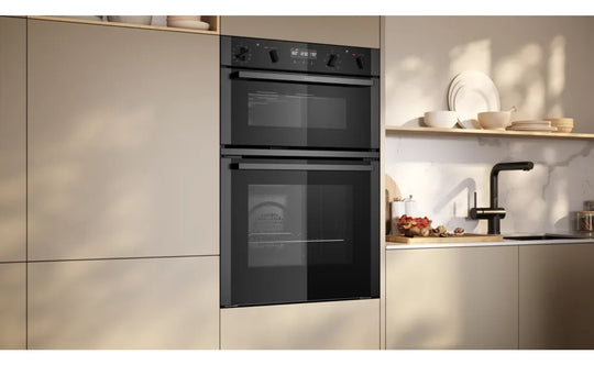 NEFF N50 BUILT IN PYROLYTIC DOUBLE OVEN |U2ACH7AG7B | SALE DEAL!