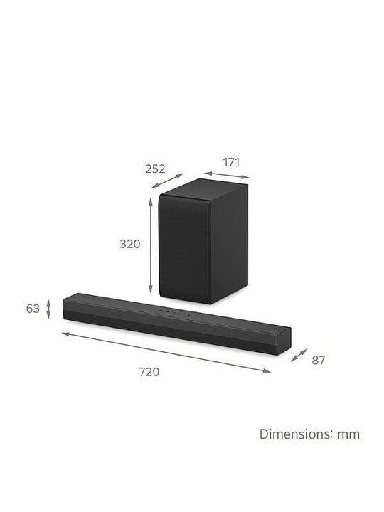 LG 2.1 CHANNEL SOUNDBAR | US40T.DGBRLLK | SALE DEAL!
