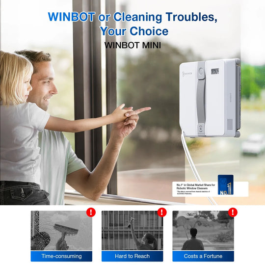 ECOVACS WINBOT MINI ROBOTIC WINDOW CLEANER|WG841-01TD
