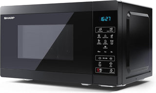 SHARP 20 LTR FREESTANDING MICROWAVE BLACK| YC-MS02U-B