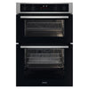 ZANUSSI SERIES 40 BUILT IN DOUBLE OVEN STAINLESS STEEL - ZKCNA7XN