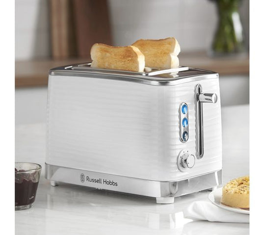 RUSSELL HOBBS INSPIRE 2 SLICE TOASTER WHITE|  24370