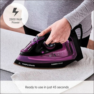 MORPHY RICHARDS 2800W TURBOSTEAM STEAM IRON| 303140