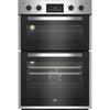 BEKO BUILT IN DOUBLE OVEN STAINLESS STEEL | BBDF26300X