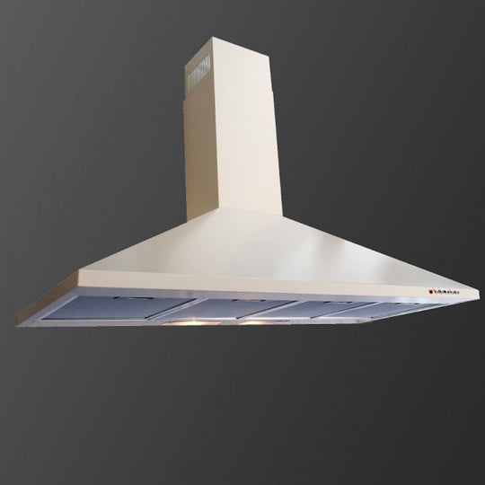 LUXAIR 60CM PYRAMID CHIMNEY HOOD CREAM| LA-60-STD-IV
