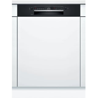 BOSCH SEMI- INTEGRATED DISHWASHER BLACK SMI2ITB33G