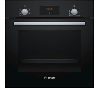 BOSCH SERIE 2 BUILT IN SINGLE OVEN BLACK |HHF113BAOB