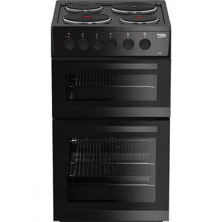 BEKO FREESTANDING 50CM ELECTRIC COOKER BLACK |KD533AK