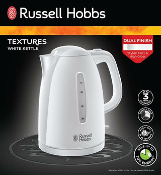 RUSSELL HOBBS TEXTURES KETTLE WHITE 21270