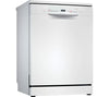 BOSCH SERIE 2 60CM FREESTANDING DISHWASHER WHITE SMS2ITW08G