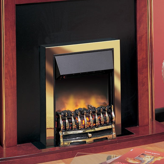 DIMPLEX WYNFORD BRASS ELECTRIC FIRE | WYN20BR